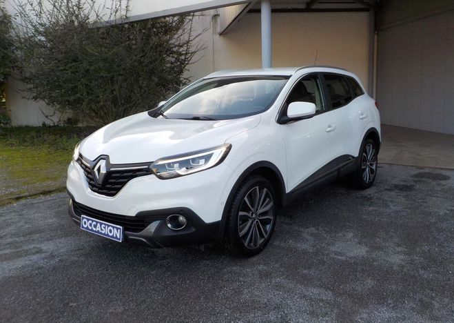 Renault Kadjar DCI 110 ENERGY INTENS;1 �re Main Blanc de 2017