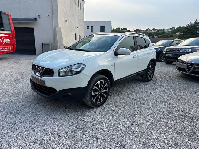 Nissan Qashqai (2) 1.5 DCI 110 6CV ACENTA NAVI blanc metal de 2011