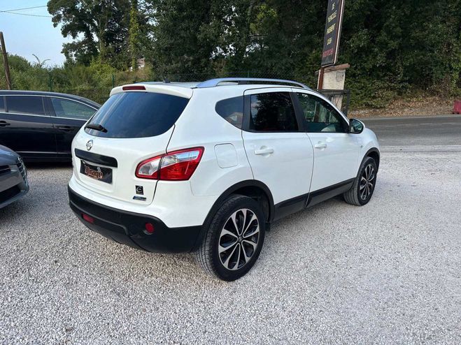 Nissan Qashqai (2) 1.5 DCI 110 6CV ACENTA NAVI blanc metal de 2011