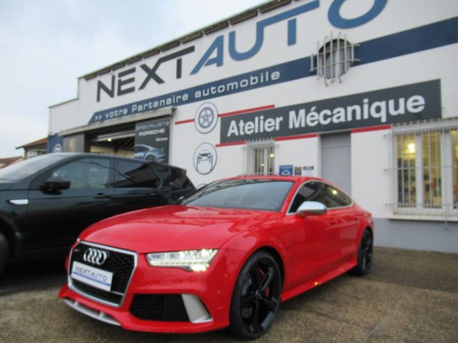Audi RS7 SPORTBACK 4.0 V8 TFSI 560CH QUATTRO TIPT Rouge Misano de 2015