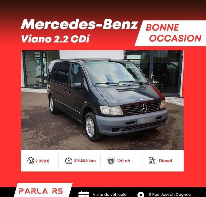 Mercedes Viano 2.2 CDi 120ch 7 places  de 2003