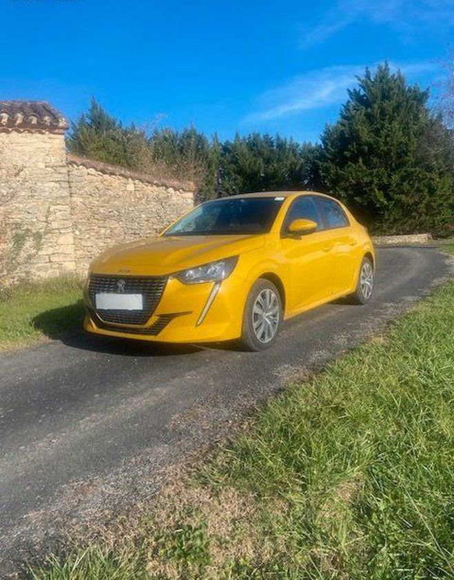 Peugeot 208 Nouvelle active bhdi 100 bvm6 Jaune de 2020