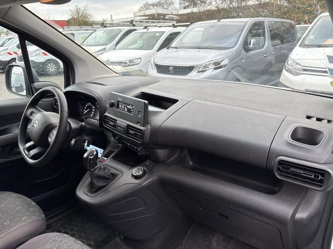 Citroen Berlingo 1.6 BlueHDi 100 Fourgon M Worker 1000 kg BLANC de 2019