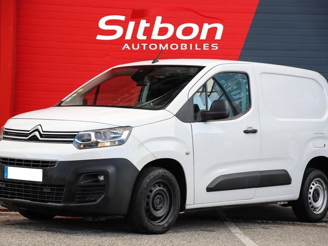 Citroen Berlingo 1.5 BlueHDi 100 Fourgon M Driver 650 kg  BLANC de 2019