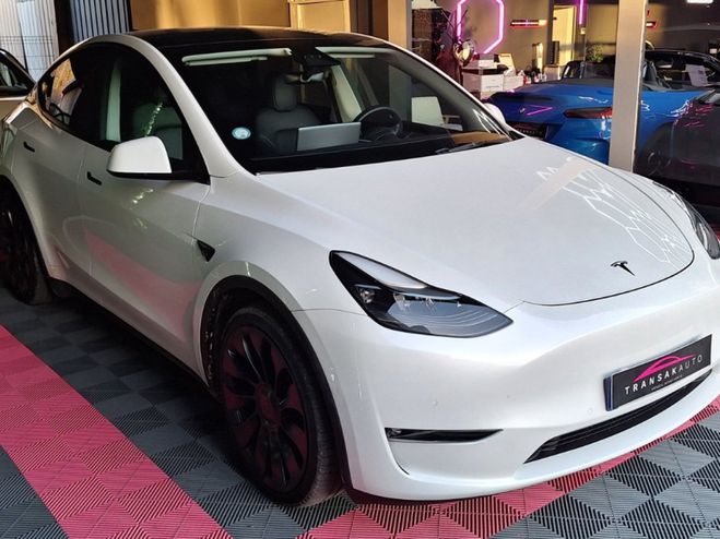 Tesla Model Y Performance Dual Motor AWD 534 ch ~ Auto Blanc de 2022