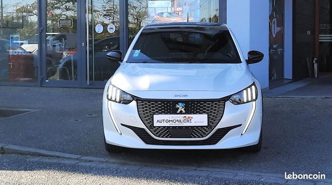 Peugeot 208 II �lectrique 50KWH GT PACK 136CH Blanc de 2022