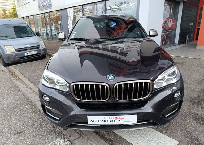 BMW X6 XDrive 40D 3.0d 313 cv BVA EXCLUSIVE Noir de 2017
