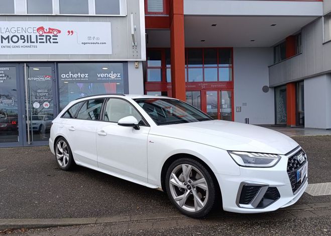 Audi A4 Avant II 40 2.0 TDi Mild Hybrid S-tronic Blanc de 2023