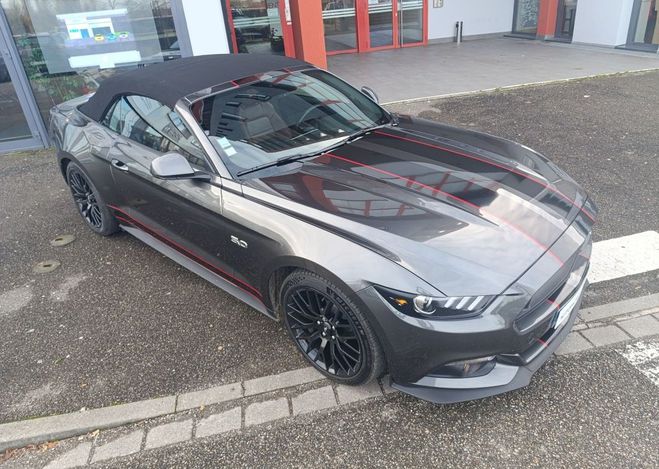 Ford Mustang Fastback VI CABRIOLET 5.0 V8 421 cv GT B Gris de 2016