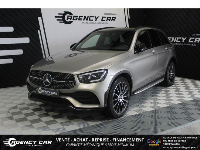 Mercedes GLC 220 d - BVA 9G-Tronic - BM X253 AMG Line GRIS CLAIR de 2021