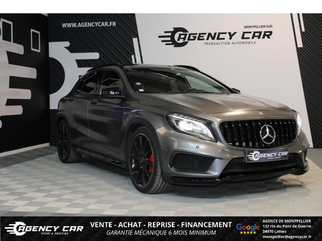 Cliquer pour voir la photo suivante Mercedes Classe GLA 45 - AMG 4-Matic BV Speedshift DCT Suivi GRIS CLAIR de 2014