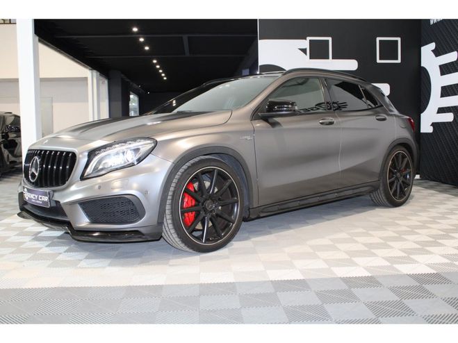 Mercedes Classe GLA 45 - AMG 4-Matic BV Speedshift DCT Suivi GRIS CLAIR de 2014