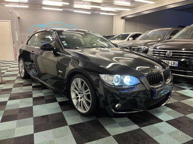 BMW Serie 3 E93 325 i CABRIOLET 218 CV BV6 SPORT DES Noir M�tallis� de 2009