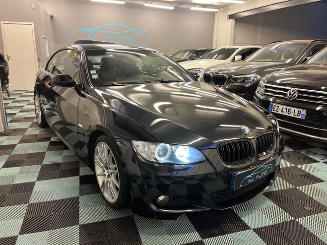 BMW Serie 3 E93 325 i CABRIOLET 218 CV BV6 SPORT DES Noir M�tallis� de 2009