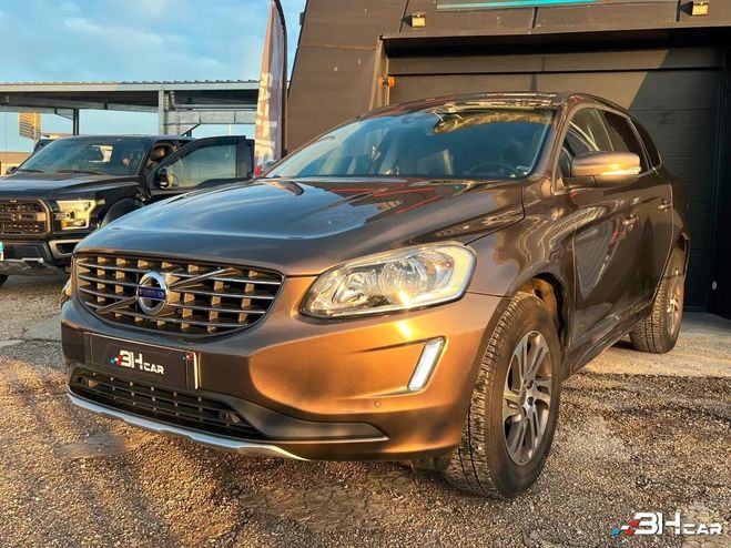 Volvo XC60 2.0 D4 180 - Momentum Business - Cuir -  Marron de 2014