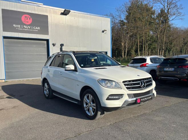 Mercedes Classe ML M ML350 BlueTEC 258CH BVA 7G-Tronic Plus BLANC de 2012