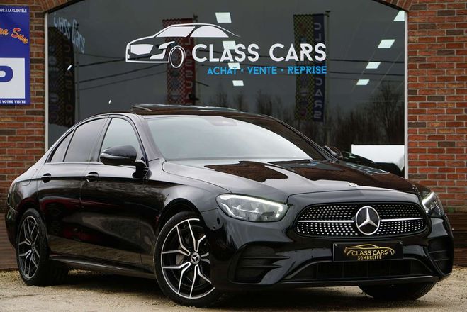 Mercedes Classe E 200 d AMG Night Toit Ouvr. Cockpit Cam N Noir M�tallis� de 