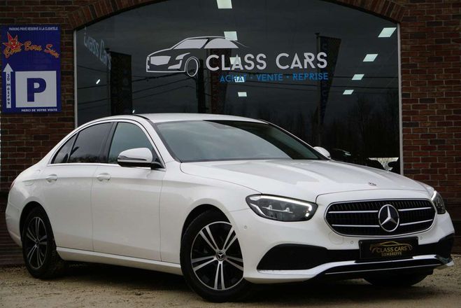 Mercedes Classe E 200 d AMG Line Auto Camera Cockpit Navi  Blanc M�tallis� de 