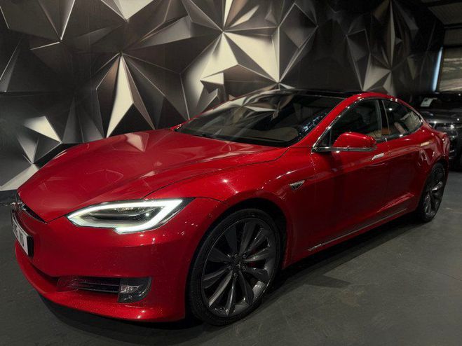 Tesla Model S P90D PERFORMANCE DUAL MOTOR Rouge de 2016