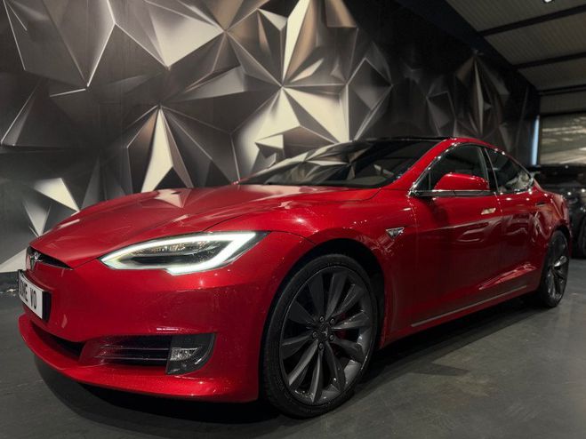 Tesla Model S P90D PERFORMANCE DUAL MOTOR Rouge de 2016