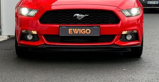 Ford Mustang cabriolet 2.3 ecoboost 317cv premium sie Rouge de 2015