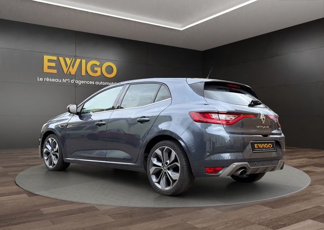 Renault Megane 1.2 tce 130 gt line edc bva camera garan Gris de 2017