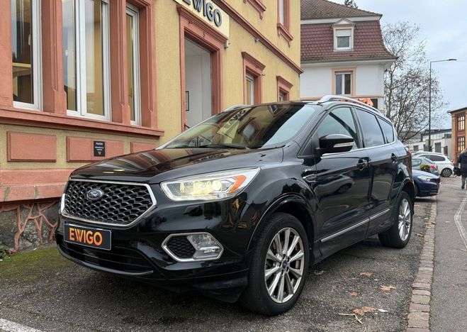 Ford Kuga 2.0 tdci 180 vignale 4x4 powershift bva  Noir de 2017