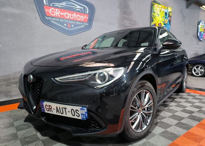Cliquer pour voir la photo suivante Alfa romeo Stelvio 2.2d Executive 190cv Boite AT8 107.000km Noir de 2019