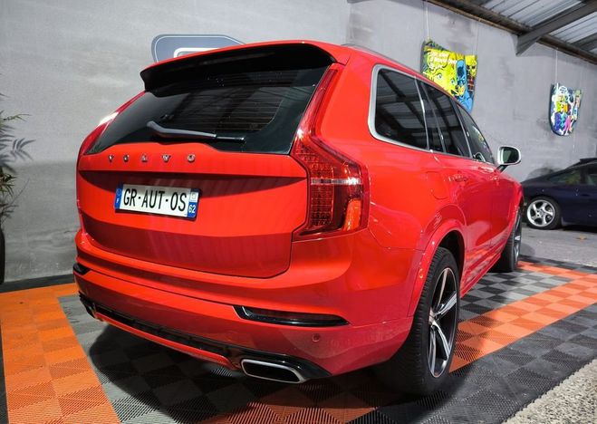Volvo XC90 D4 R-Design 190cv 125.000kms 7 places To Rouge de 2018