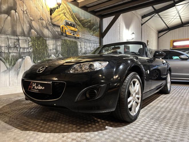 Mazda MX5 5 1.8 MZR 126 CV ELEGANCE CUIR Noir de 2010
