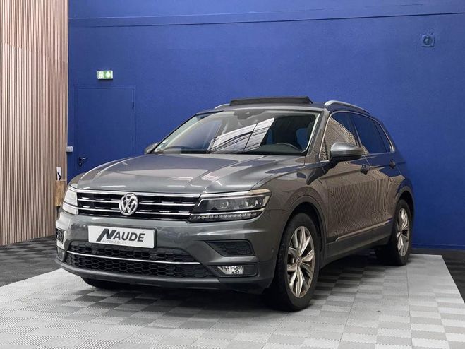 Volkswagen Tiguan 2.0 TDI BlueMotion 150 CH DSG 7 Carat GRIS FONCE de 2018