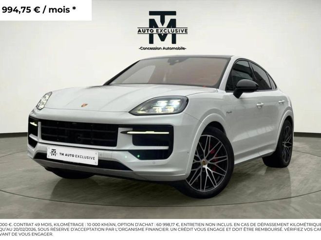 Porsche Cayenne COUPE E-Hybrid 3.0 V6 519 ch S Blanc de 2024