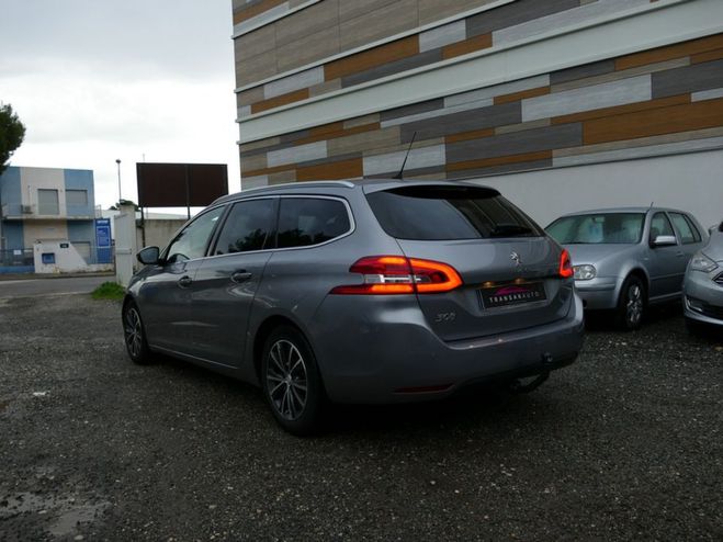 Peugeot 308 SW 1.6 HDI 120 Ch STYLE BVM6 Gris de 2015