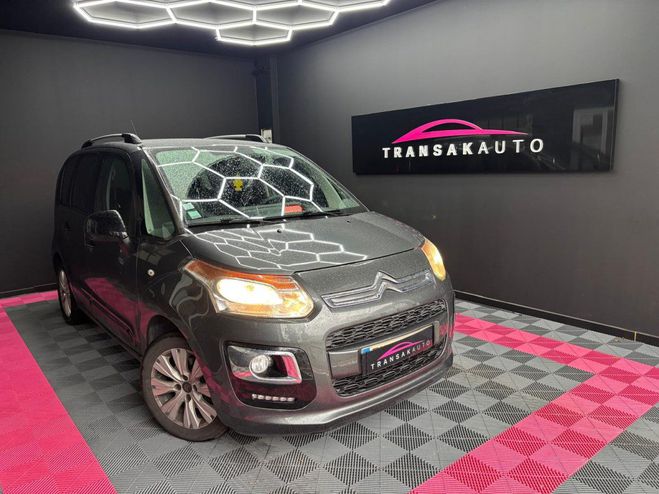 Citroen C3 Picasso PureTech 110 cv BVM Confort / tablette A Gris de 2017