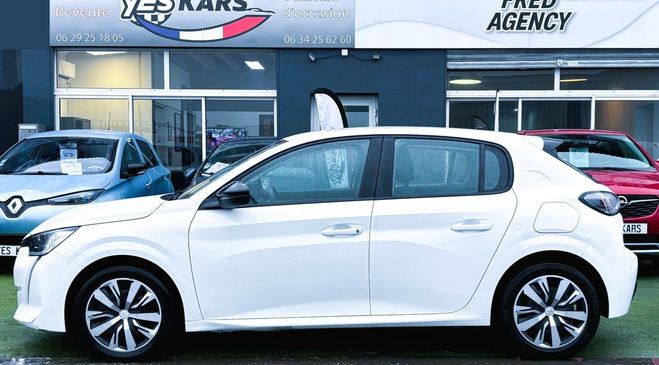Peugeot 208 1.5 BlueHDi 100ch S&S Active-PREMIERE MA Blanc de 2023