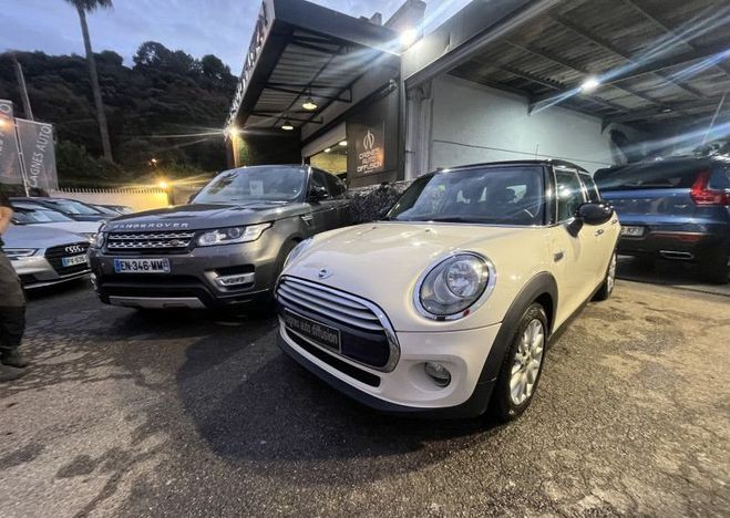 Mini Mini 5 portes COOPER D 116CH CHILI BVA Blanc de 2015