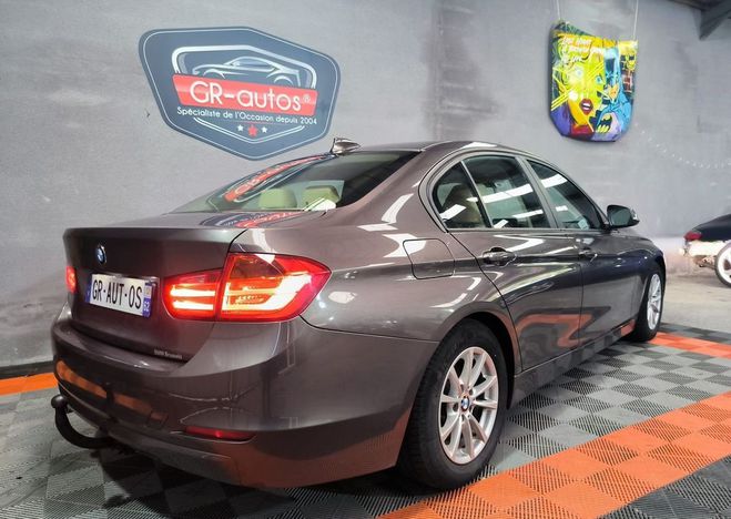 BMW Serie 3 320da 163cv Luxury 2eme main 57.000kms C Marron de 2014