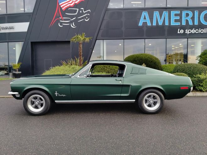 Ford Mustang FASTBACK dorigine Highland Green,302 cod VERT de 1968