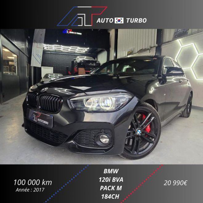 BMW Serie 1 (F21/F20) 120IA 184CH M SPORT 5P Noir de 2017