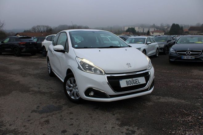 Peugeot 208 II ACTIVE 1L6 BLUE HDI �CRAN TACTILE AUD Blanc Banquise de 2016