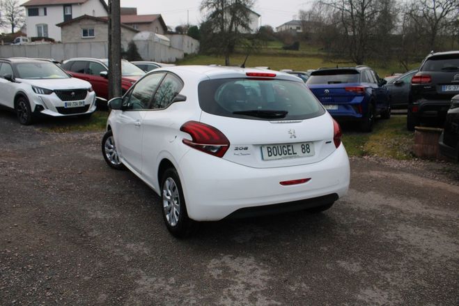 Peugeot 208 II ACTIVE 1L6 BLUE HDI �CRAN TACTILE AUD Blanc Banquise de 2016