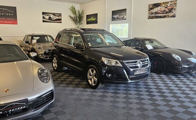 Volkswagen Tiguan 2.0 TDI 170 FAP Carat 4Motion noir de 2009