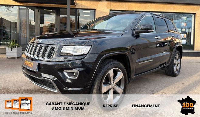 Jeep Grand Cherokee 3.0 v6 crd 250ch overland awd bva8 Noir de 2013