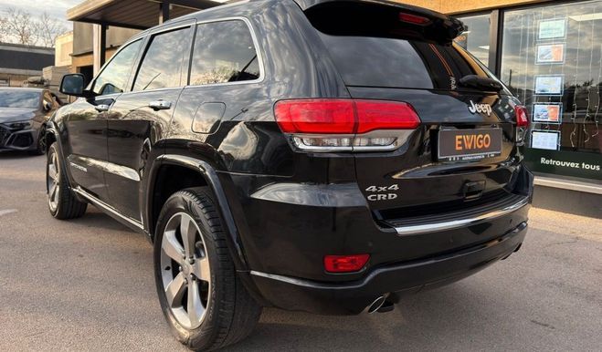 Jeep Grand Cherokee 3.0 v6 crd 250ch overland awd bva8 Noir de 2013