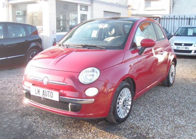 Fiat 500 II 1.2 8V 69 LOUNGE Rouge de 2010