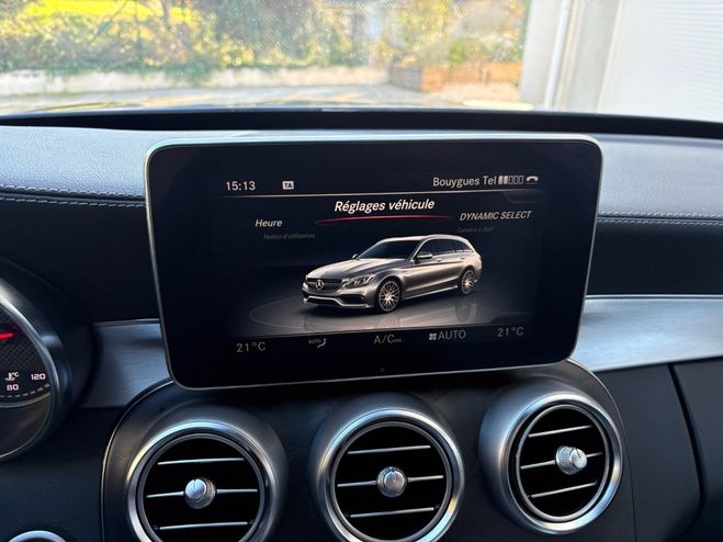 Mercedes Classe C C IV SW63 AMG S BVA7 BLEUE METALLISEE de 2018