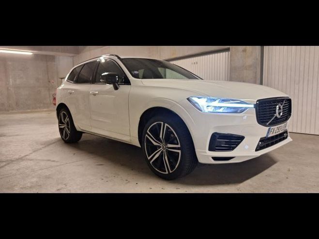 Volvo XC60 T6 AWD 253 + 87CH R-DESIGN GEARTRONIC Bl Blanc Glace de 2021