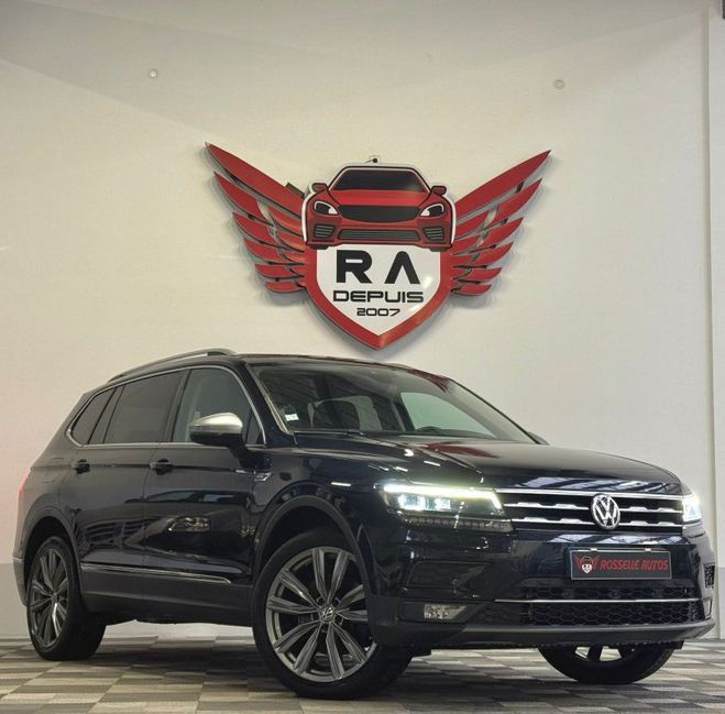 Volkswagen Tiguan ALLSPACE 2.0 BI-TDI 240ch Carat Exclusiv Noir M�tallis� de 2019
