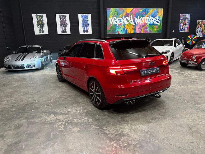 Audi A3 2.0 TDI 150 CH * Toit ouvrant, VIRTUAL C Rouge de 2016