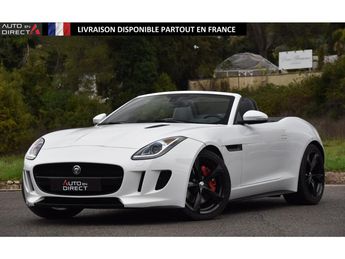 Voir d&eacute;tails -Jaguar F-Type F.TYPE Cabriolet 3.0i V6 - BVA Quickshif &agrave; Mougins (06)